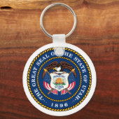 ユタ素晴らし州1896年印章 キーホルダー (正面)