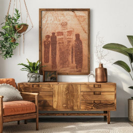 ユタ素晴らし州Horseshoe Canyonのギャラリー ポスター