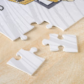 ユタ統一されたビー州レトロマップヴィンテージUSA ジグソーパズル (側面)