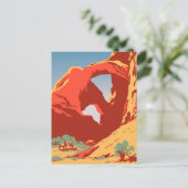 ユタ編集前ヴィンテージ写真旧美学写真 ポストカード (スタンド正面)