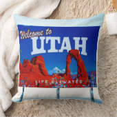 ユタ署名へようこそ クッション (ブランケット)