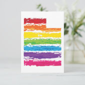 ユタ色ストローク 招待状 (スタンド正面)