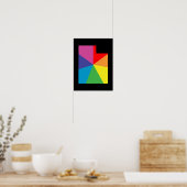 ユタ色バースト ポスター (キッチン)