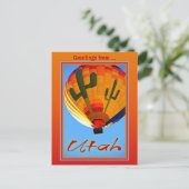 ユタ葉書からの挨拶 ポストカード (スタンド正面)