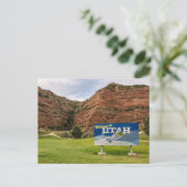 ユタ葉書州 ポストカード (スタンド正面)