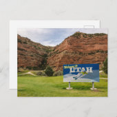 ユタ葉書州 ポストカード (正面/裏面)