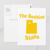 ユタ語：ビーハイブ州 ポストカード (正面/裏面)