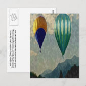 ユタ風船 ポストカード (正面/裏面)