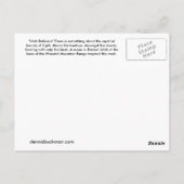 ユタ風船 ポストカード (裏面)