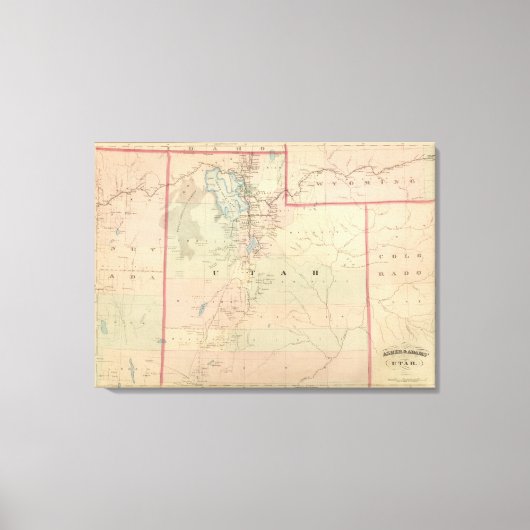 ユタ8 キャンバスプリント (正面)