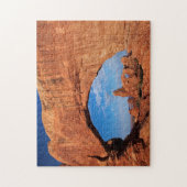 ユタ、アーチス国立公園、タレットアーチ3 ジグソーパズル (縦)