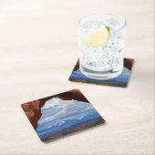 ユタ、アーチズ国立公園、デリケートアーチ スクエアペーパーコースター (インサイチュ)