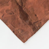 ユタ、アーチ国立公園、デリケートなアーチ フリースブランケット (角)