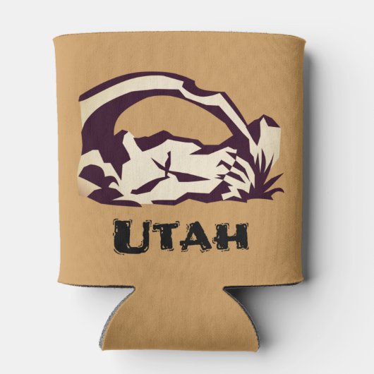 ユタ・アーチ 缶クーラー (裏面)