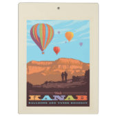 ユタ・カナブ | 風船と曲の丸め クリップボード (裏面)