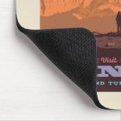 ユタ・カナブ | 風船と曲の丸め マウスパッド (コーナー)