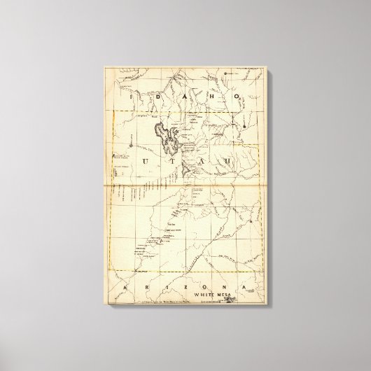 ユタ キャンバスプリント (正面)