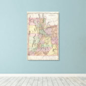 ユタ キャンバスプリント (インサイチュ (ウッドフロア))