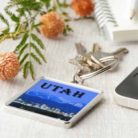 ユタ キーホルダー (側面)