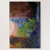 ユタ・シオン山脈。クリスマスグリーティング ジグソーパズル (縦)