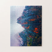 ユタ・シオン山脈。 ジグソーパズル (縦)