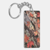 ユタ·ジオン国立公園秋の模様 キーホルダー (正面左)