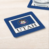 ユタ スクエアペーパーコースター (アングル)