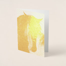 ユタ・スタリオン・オナキ実在ホイルカードの野生の馬 箔カード