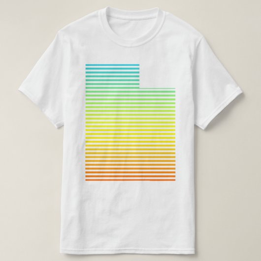 ユタ・チル・フェード Tシャツ (デザイン正面)