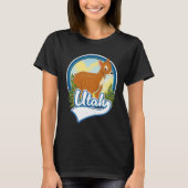 ユタ・ディア・トラベル ロゴ Tシャツ (正面)