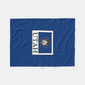 ユタ フリースブランケット (正面(横))