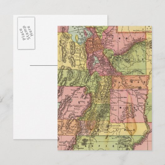 ユタ ポストカード (正面/裏面)