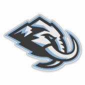 ユタ・マンモスホッケーステッカー シール (正面)