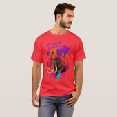 ユタ・マンモス・ホッケー2 Tシャツ (正面フル)
