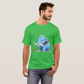 ユタ・マンモス・ホッケー3 Tシャツ (正面フル)