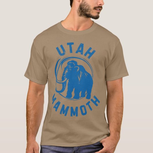 ユタ・マンモス Tシャツ (正面)
