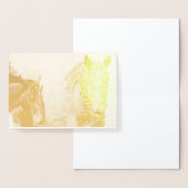 ユタ・マーレの野生馬とフォール・フォイル・カード 箔カード (ディスプレー)