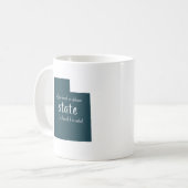 ユタ·ムグ·ランティ·州 コーヒーマグカップ (正面左)