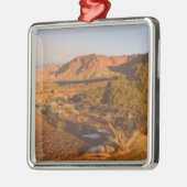 ユタ·ユニパー·ユニパー·オステオスペルマ(Uta Juniperus osteosperma)の2 メタルオーナメント (左)