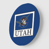 ユタ ラージ壁時計 (傾斜)