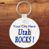 ユタ・ロックス！ キーホルダー (正面)