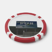 ユタ・ワイオミング州シンボルや象徴 ポーカーチップ (シングル)