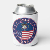 ユタ 缶クーラー (缶正面)