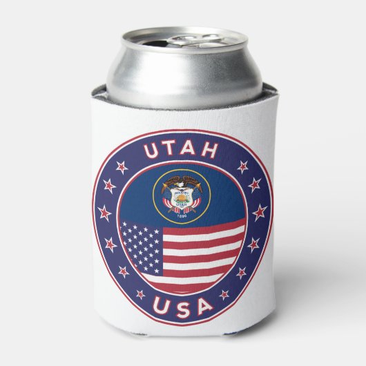 ユタ 缶クーラー (缶正面)