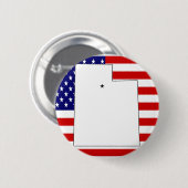 ユタ 缶バッジ (正面&裏面)