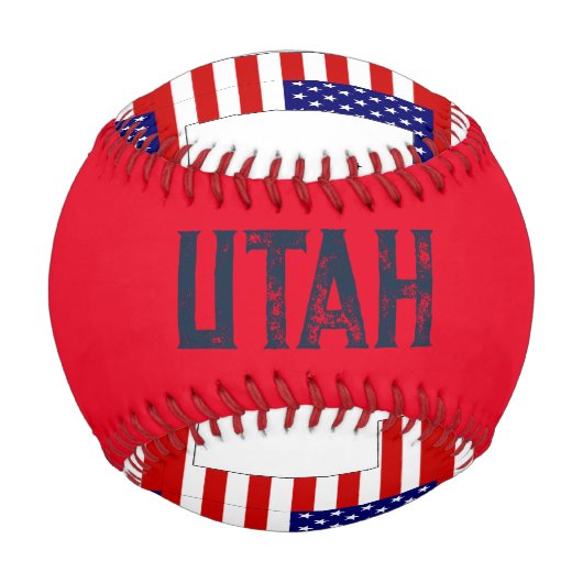 ユタ 野球ボール (裏面)