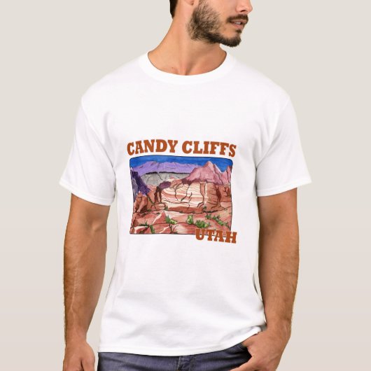 ユタTシャツキャンディクリフ Tシャツ (正面)