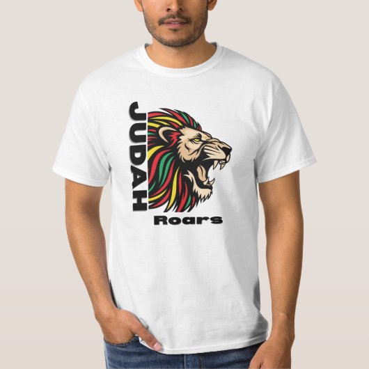 ユダが吠えるTシャツ Tシャツ (正面)