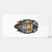 ユダのイエスキリスト十字信仰キリスト教の私 Case-Mate iPhoneケース (裏面 (横))