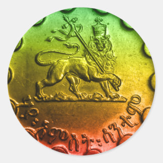 ユダのステッカーのジャラスタファリ ラウンドシール